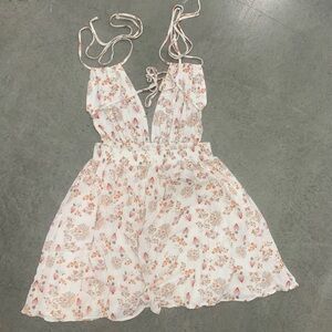 Floral Halter Dress